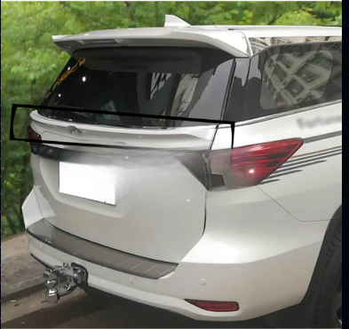 Toyota Fortuner Rear Spoiler (Mid) – Model 2016 to 2022