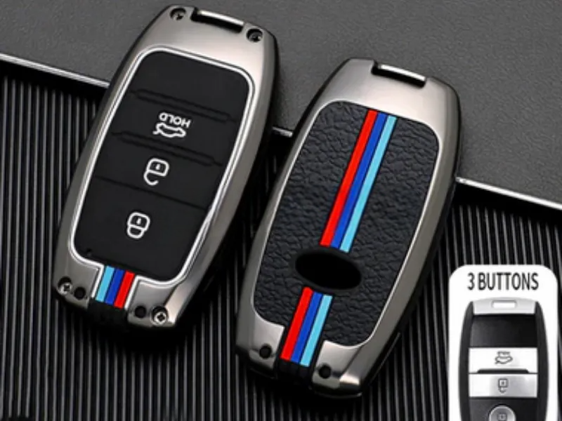 Toyota Corolla Metal Key Cover for 2015-2018
