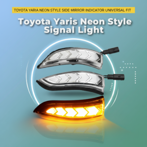 Toyota Yaris Neon Style Side Mirror Indicator Universal Fit