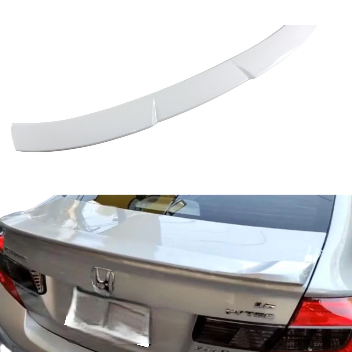 Honda Civic Baggage Trunk Spoiler Decorative Cover- Model 2016-2021