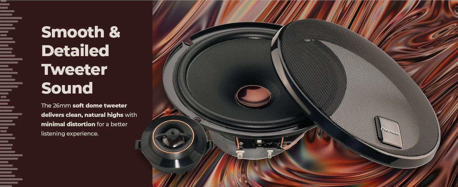 Pioneer TS-D69F 6” x 9” 2-Way Coaxial Speaker (330 W)