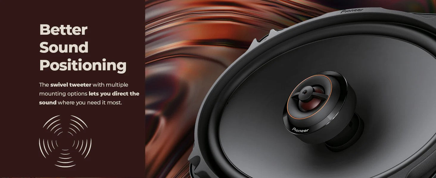 Pioneer TS-D69F 6” x 9” 2-Way Coaxial Speaker (330 W)
