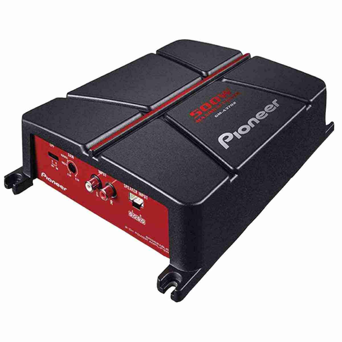 Pioneer GM-3702T 2-Channel Bridgeable Amplifier ,Black/red 2020 to 2021