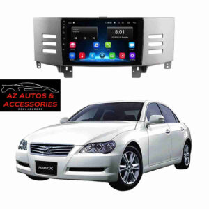 Toyota Mark X 2007 to 2012 Android Panel HD Player IPS Display Multimedia System