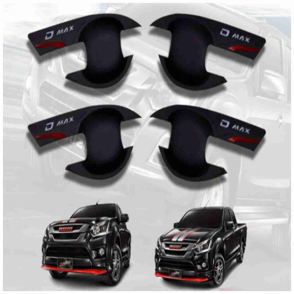 Door Handle Bowls Black For Isuzu D-Max 2018 to 2021