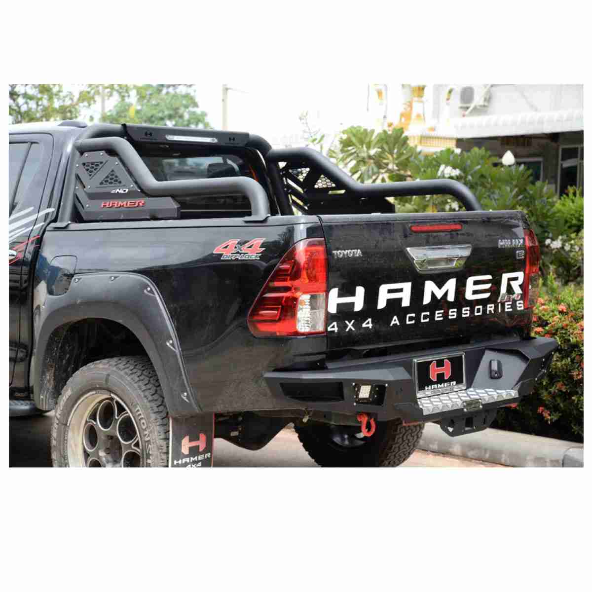 Toyota Hilux Vigo Hamer Triton Style Roll Bar 2016 to 2021