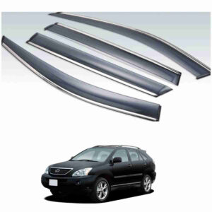 Lexus RX-450 2007 – Black Tinted Chrome Trim Air Press – Door Window Visor – Vent Shade – Sun Guard
