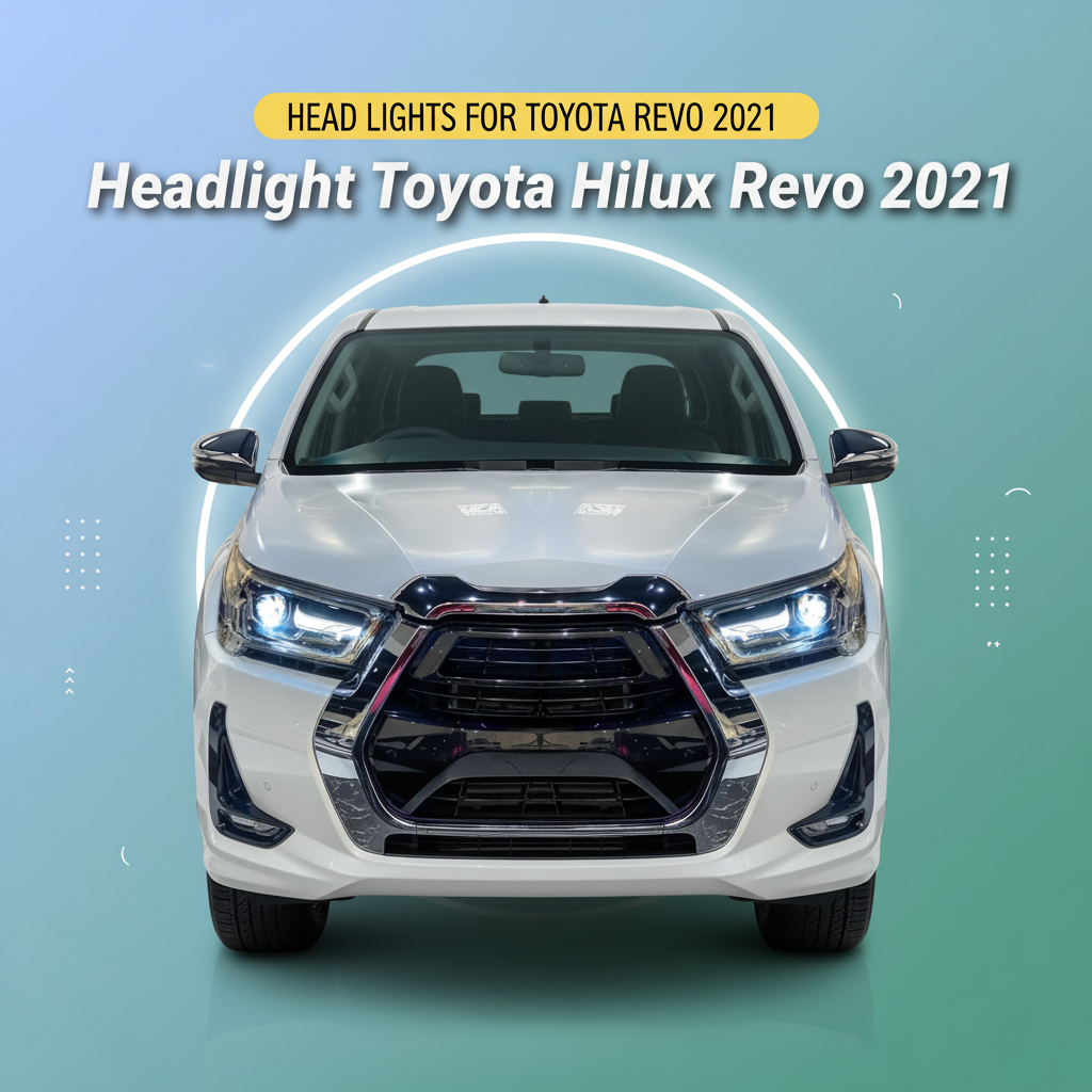 Head Lights For Toyota Hilux Revo 2021