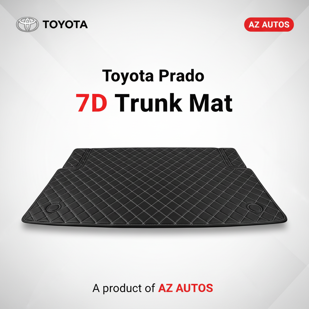 7D Trunk Mat For Toyota Prado 2009-2021