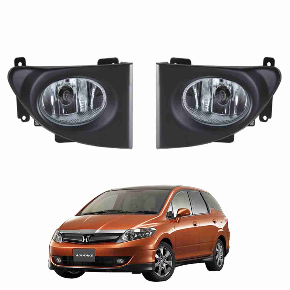 Fog Lamps / Fog Lights Bright SMD LED For Honda Airwave