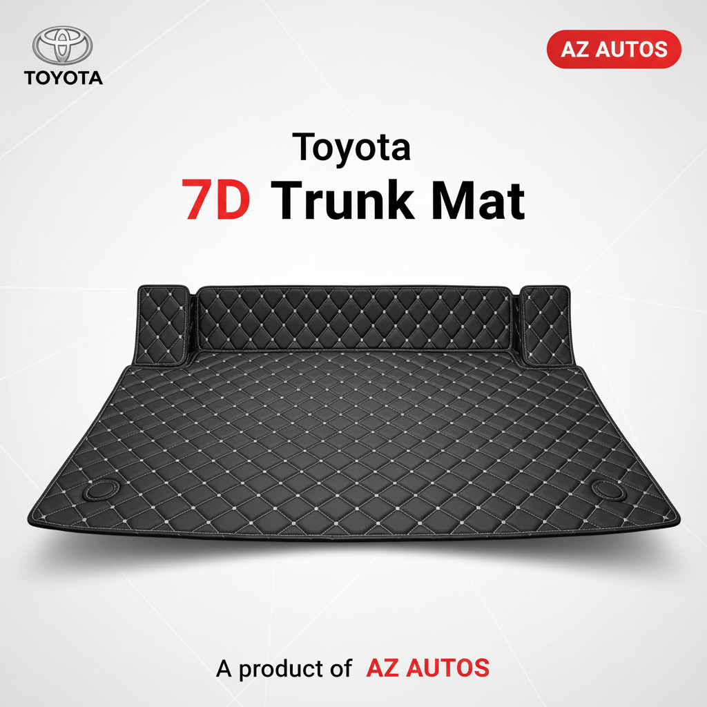 7D Trunk Mat For Toyota Prius 2016 to 2018