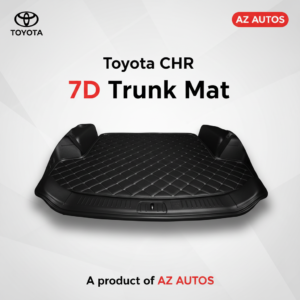 7D Trunk Mat For Toyota CHR 2017 to 2021