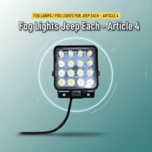 Fog Lamps / Fog Lights For Jeep Each – Article 4