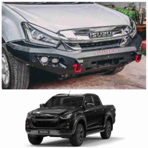 ISUZU D-Max 2018 for 2020 – Hamer 4×4 Front Bull Bar Version 2 with Double Light
