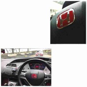 MUGEN Honda Red Steering Logo