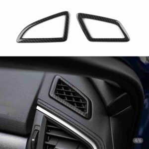Ac Vent Frame Carbon Fiber Trims For Honda Civic 2016 to 2021