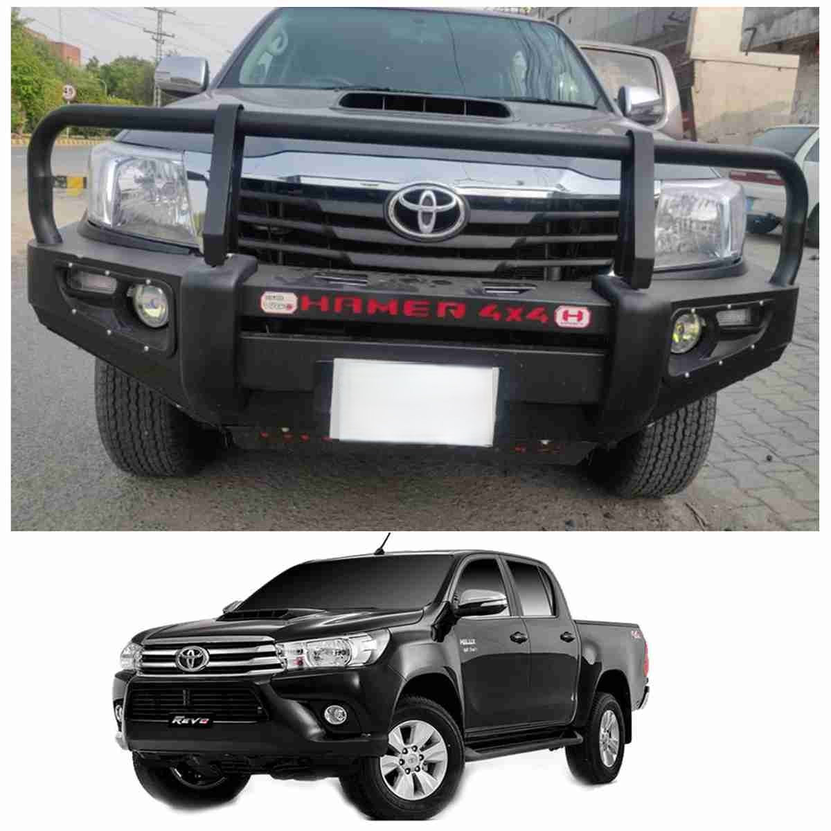 Toyota Hilux Vigo 2012 for 2016 Hamer 4×4 Front Bull Bar Version 3