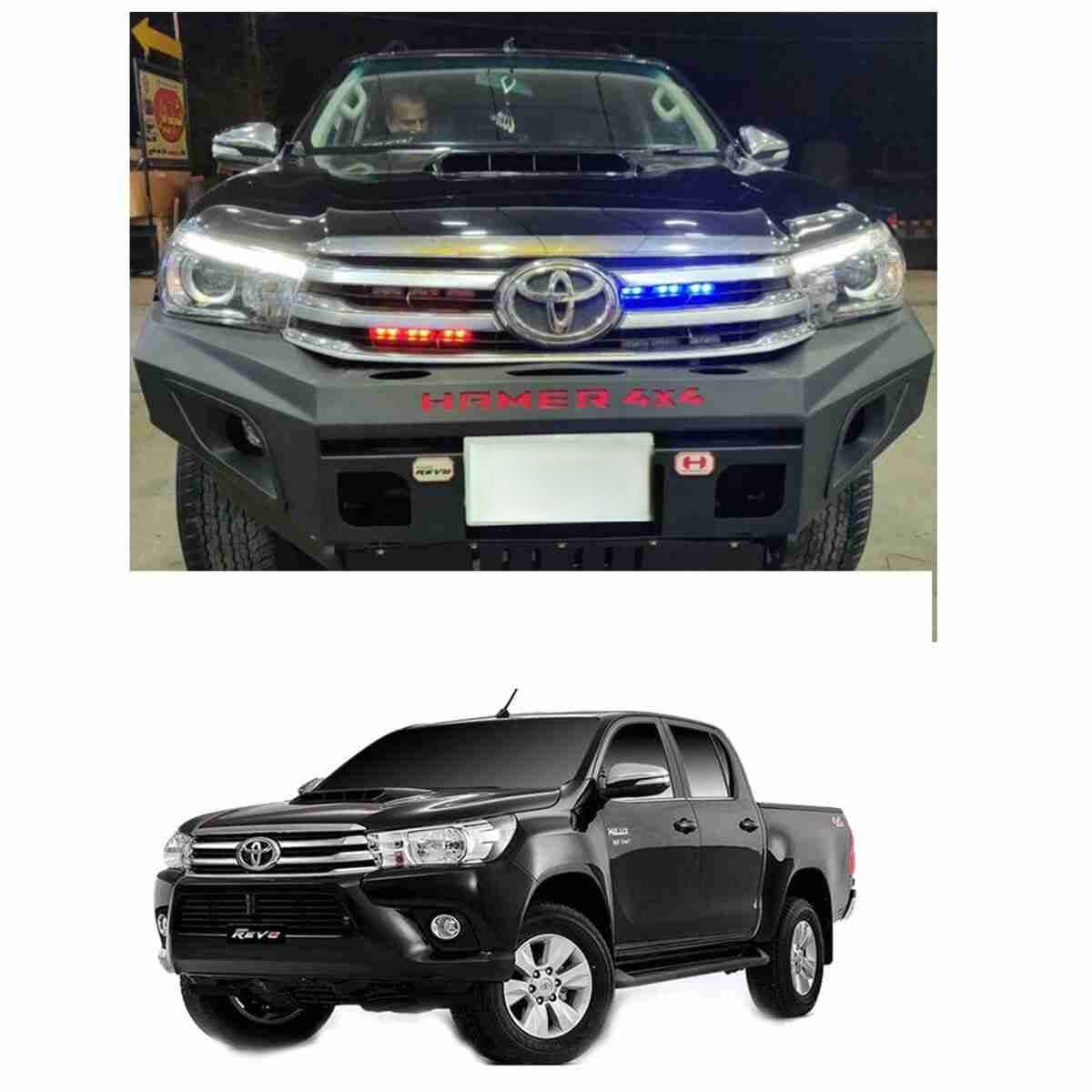 Toyota Hilux Revo 2016 for 2020 Hamer 4×4 Front Bull Bar Version 1