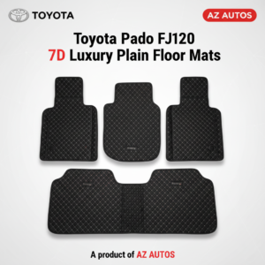 7D Floor Mats Plain For Prado FJ120 2004 to 2008