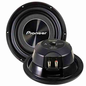 Pioneer TS-A2500LS4 10″ Shallow-Mount Subwoofer with 1,200 Watts Max. Power 2020 to 2021
