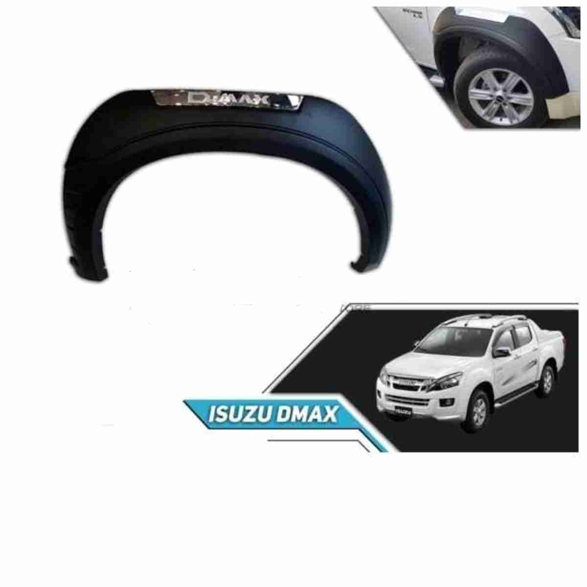 Isuzu D-Max Bullet Style Fender Flare 2018 to 2019