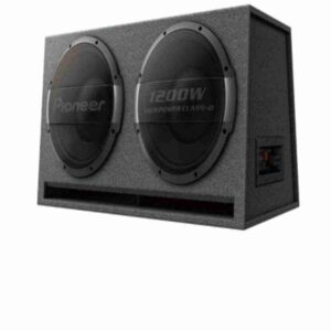 Pioneer TS-WX1220AH Dual 12″ Ported Enclosure Active Subwoofer with Built-in Amplifier 2020 to 2021