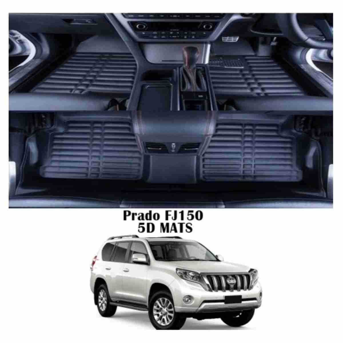 5D Floor Mats For for Prado FJ150 2009 to 2018