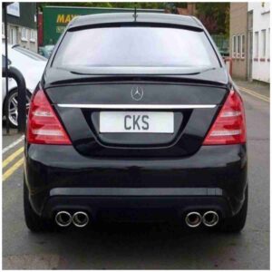Mercedes Benz S Class W221 Rear Lip Roof Spoiler