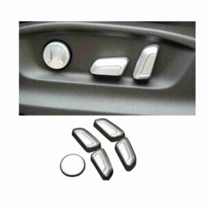 Seat Control Buttons Chrome Trims for Hyundai Tucson Model 2020 to 2021
