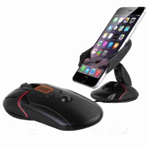 Car Phone Holder Multifunctional Mouse Shape Compact One-Touch Release and Foldable 2020 to 2021