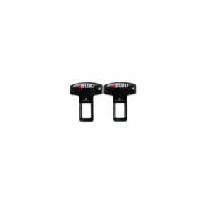 Mini Plastic Seat Belt Clip Black Pair For Isuzu D-Max