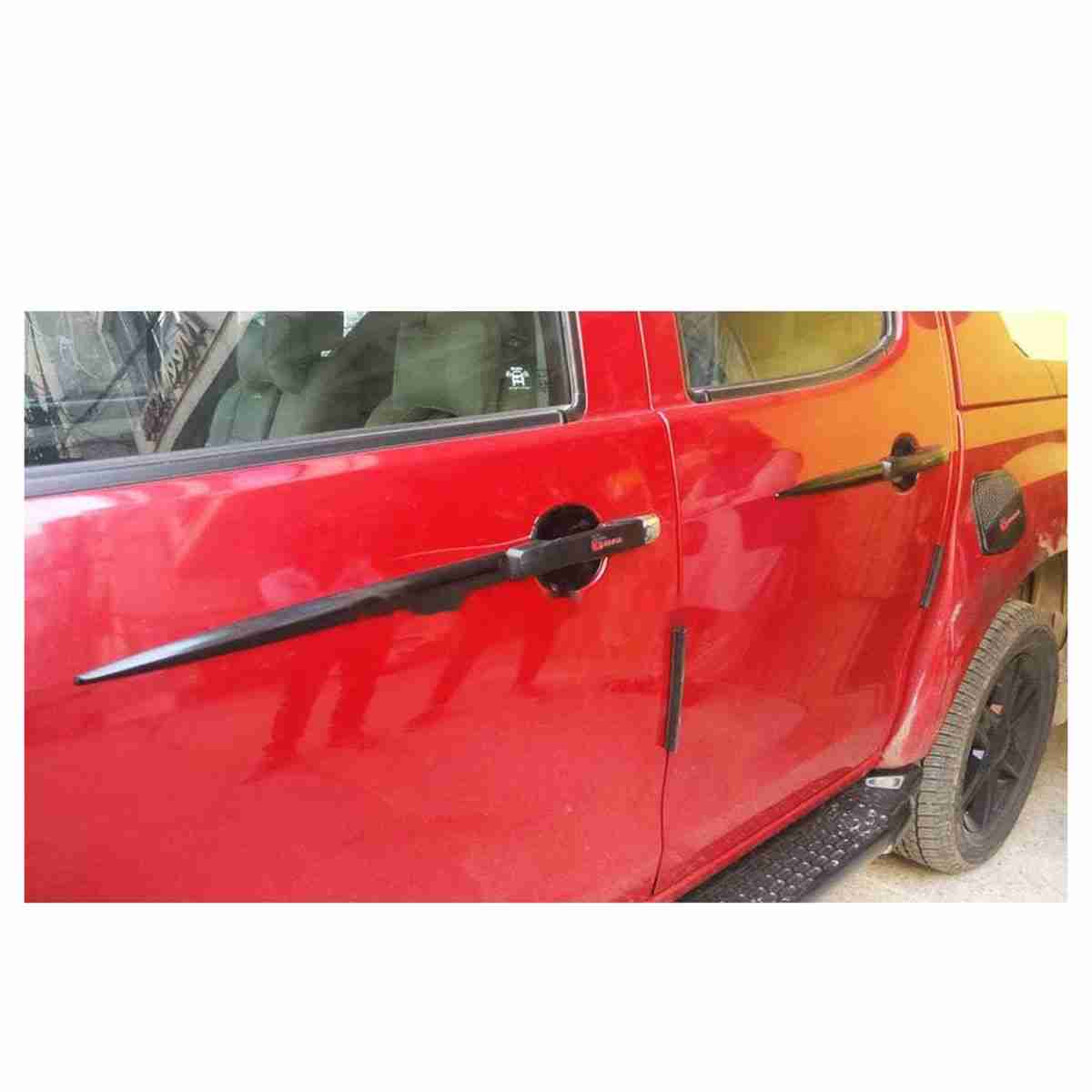 Door Handle Trims Black For Isuzu D-Max 2018 to 2021