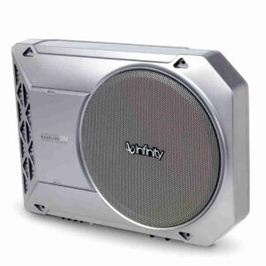 Infinity BassLink SM 8″ Ultra-Compact Subwoofer System, Silver