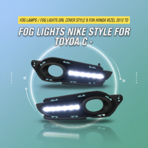 Fog Lamps / Fog Lights DRL Cover Style B for Honda Vezel 2012 to 2017