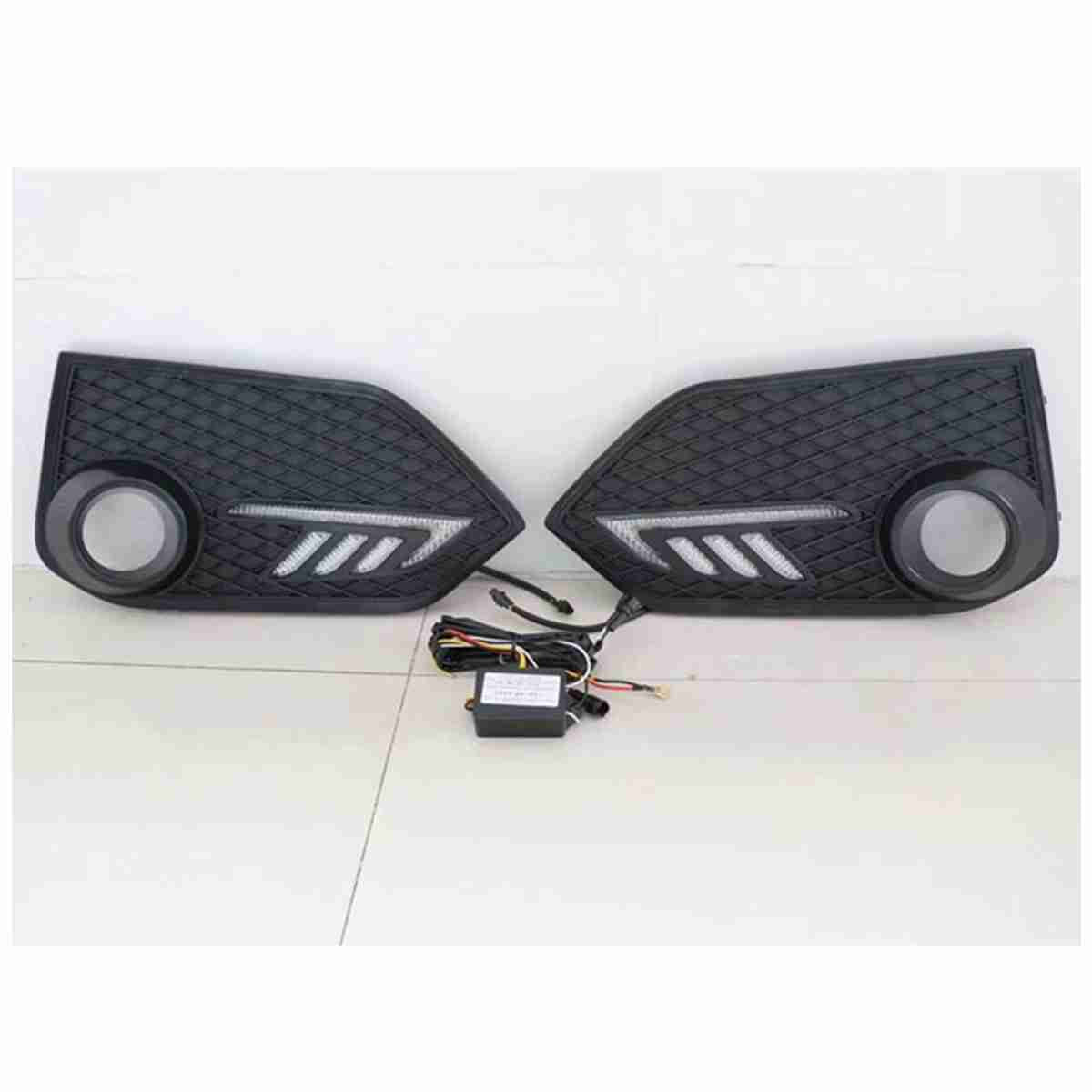Fog Lamp DRL Cover for Honda Civic Type-R 2016 to 2020