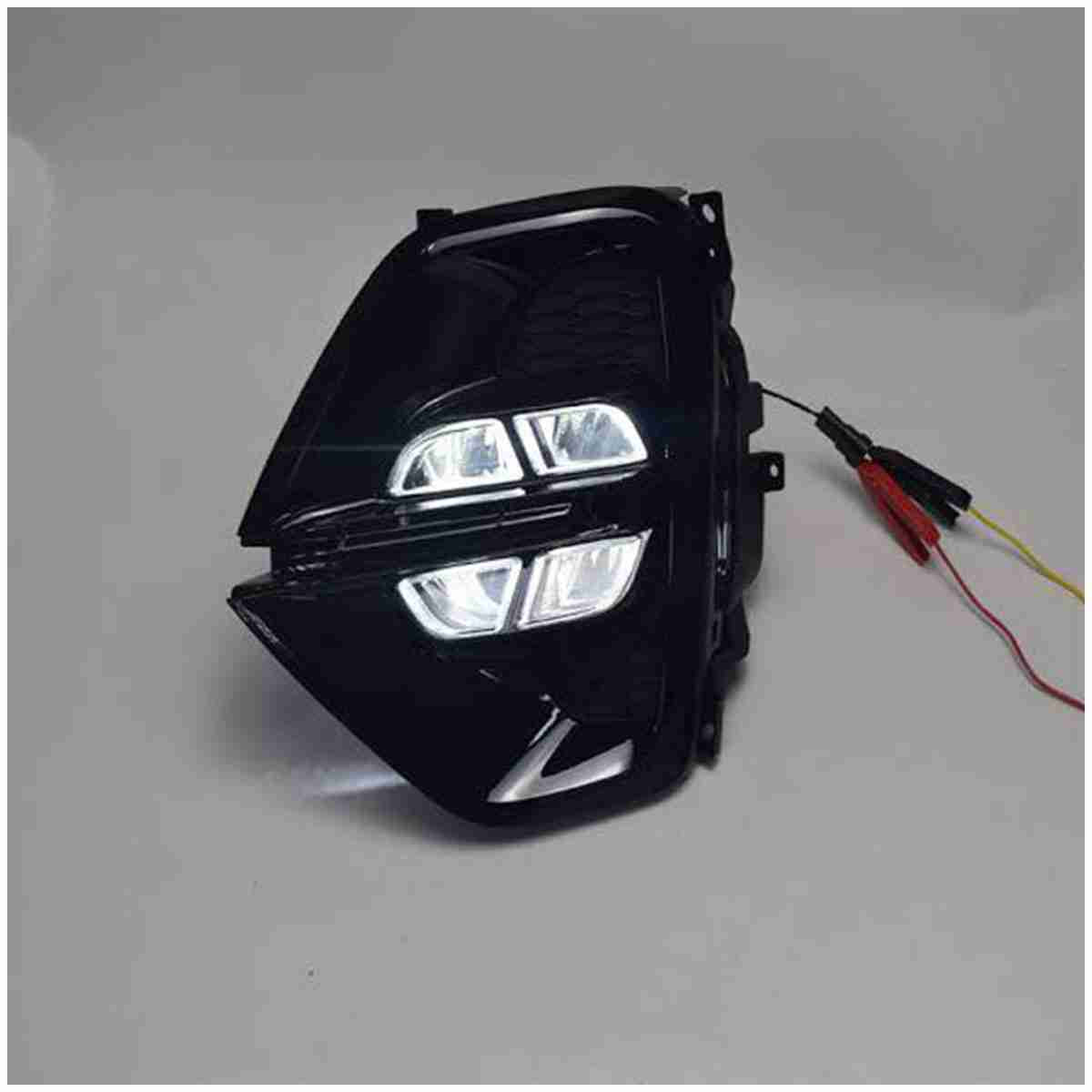 Fog Lamps Led DRL Covers for KIA Sportage 2019 to 2020