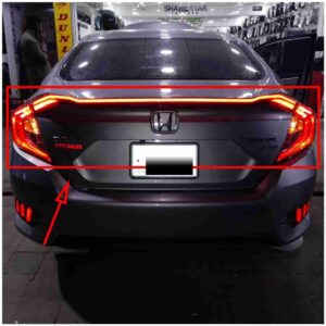 Honda Civic 2016-2020 – Slim Sequential Back Spoil