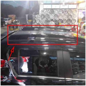 Roof Rail / Rack Black for Toyota Hilux Revo 2016 to 2020