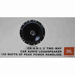 JBL CS-6 2-Way Car Speaker (135 Watt)