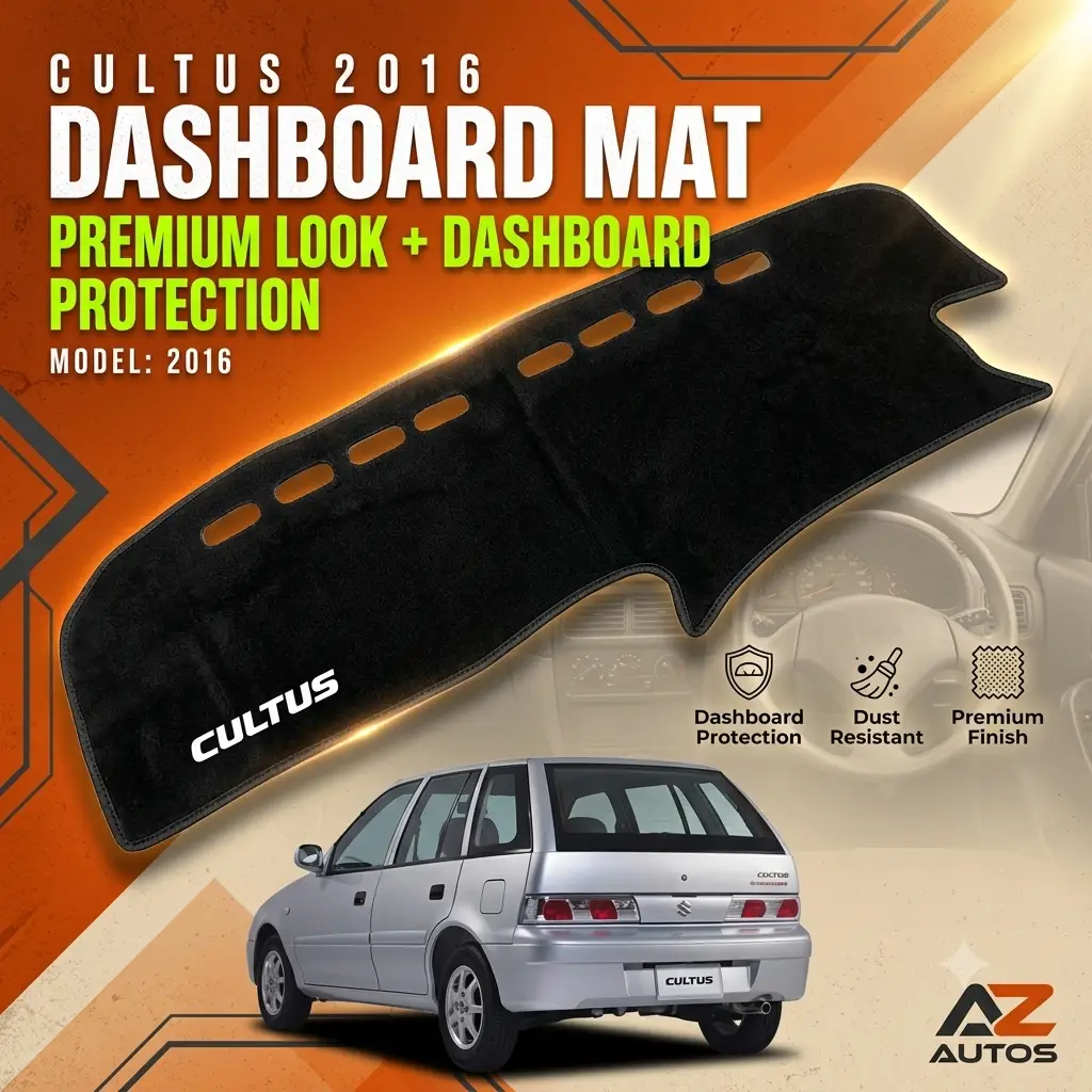 Premium Dashboard Mat for Suzuki Cultus 2016