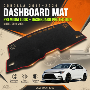 Premium Dashboard Mat for Toyota Corolla 2019-2024