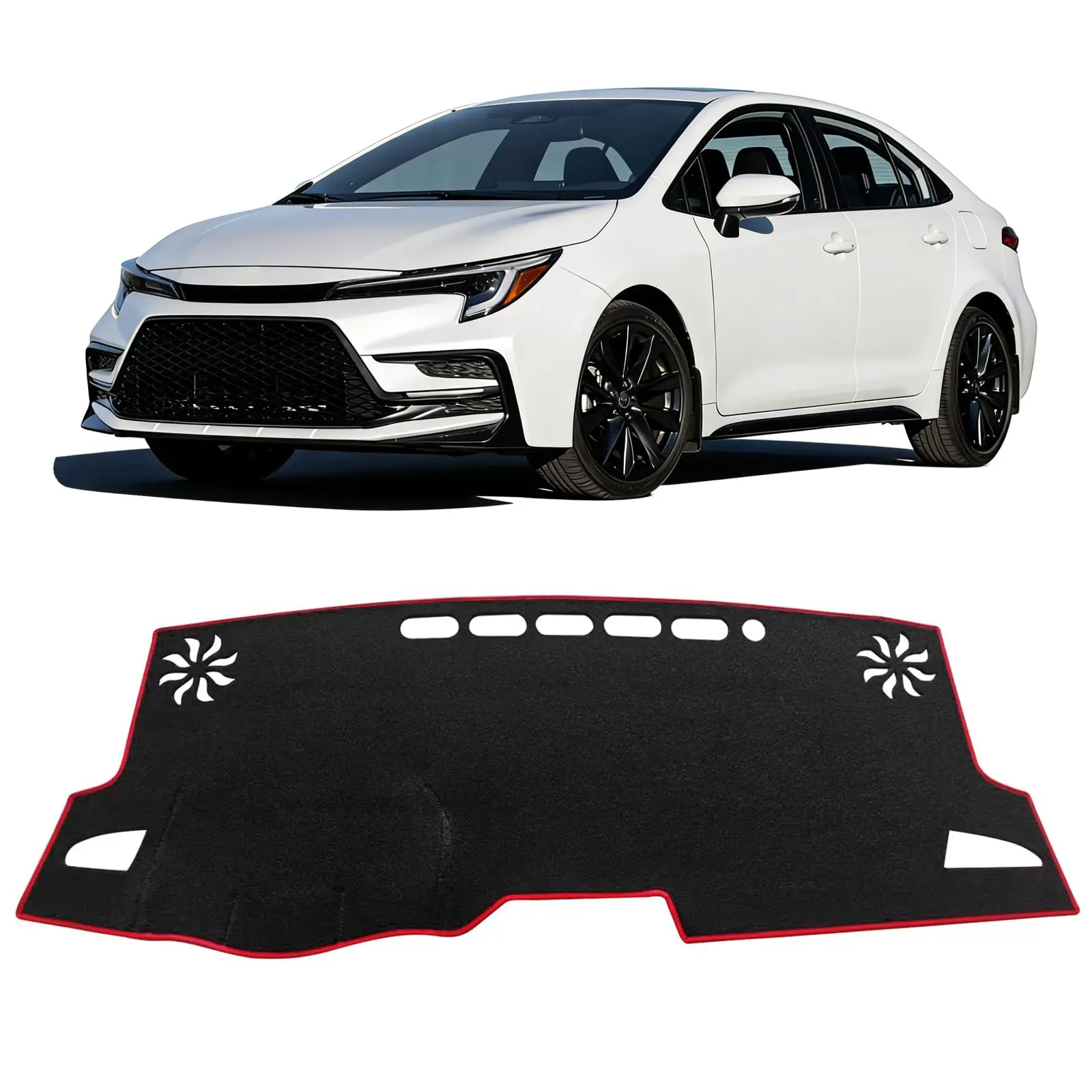 Premium Dashboard Mat for Toyota Corolla 2019-2024